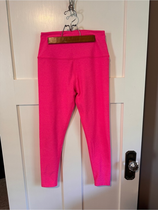 Beyond Yoga Pants - Beyond Yoga Space Dye Neon Pink High-Waist Leggings